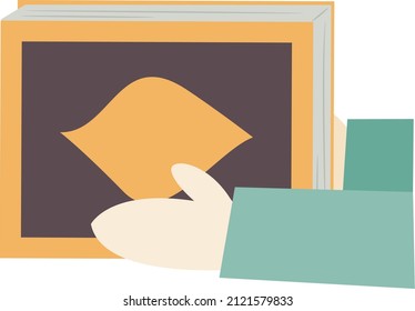 Holy Quran Simple Flat Illustration 