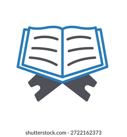 Holy Quran Vector icon which can easily modify or edit
