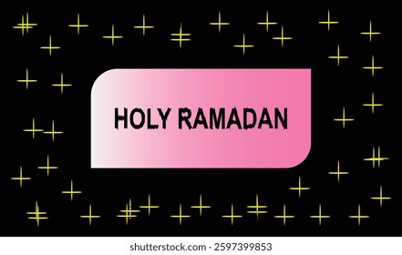 holy ramadan art design vactor