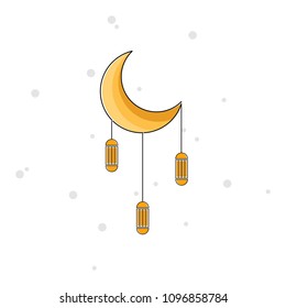 Holy With ramadan lantern  