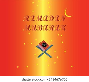 Holy Ramadan Mubarak Banner Design