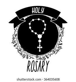 holy rosary design 