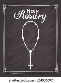 holy rosary design 