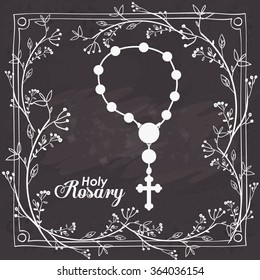 holy rosary design 