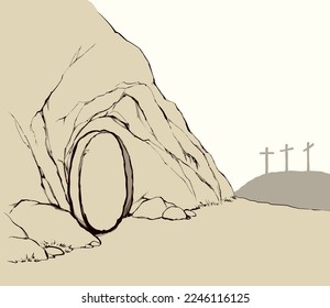 Holy saint sacred vintage age east jew holiday Lord life hope victory rise place open empty shrine grief sorrow story. Black line hand draw sketch scene text space white morning nature raise retro art