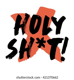 Holy Shit! (Vector Illustration)