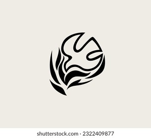 Holy spirit Fire, art vector design 