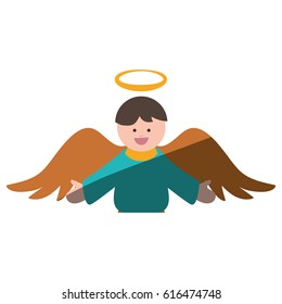 Holy spiritual angel