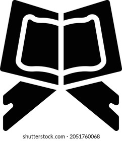 holy vector glyph flat icon