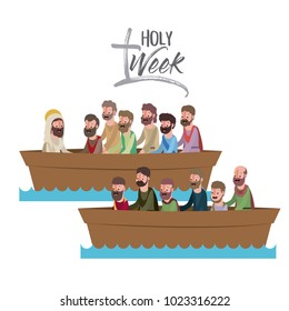 holy week biblical scene