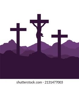 Holy week, good friday,  Good Friday crucifixion of Jesus and his death