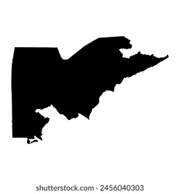 Homa Bay County map, administrative division of Kenya. Vector illustration.