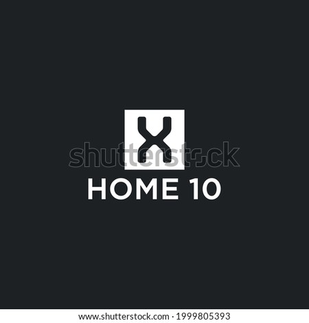 Home 10 vector icon logo design
