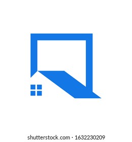 Home Abstract Logo Design, Vector