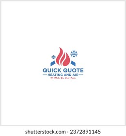 home ac repair logo vector