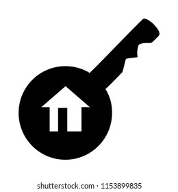 Home Access. Key, Entrance Tool Icon.