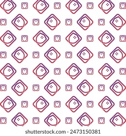 Home adaptable trendy multicolor repeating pattern vector illustration background design