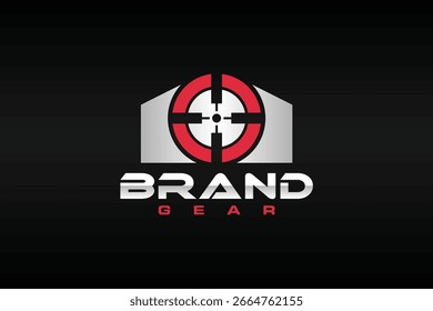 o logotipo home aim target focus