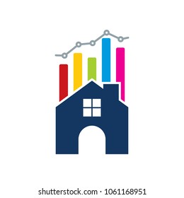 Home Analytic Logo Icon Design