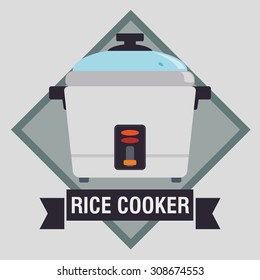 Home appliance digital design, vector illustration 10 eps graphic