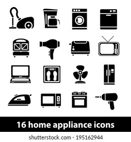 home appliance icons