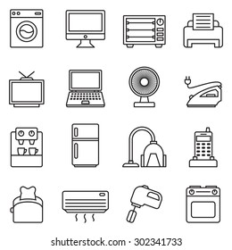 Home Appliance Icons