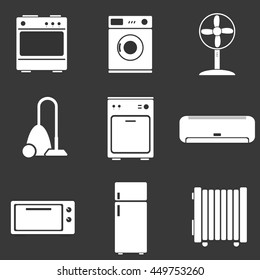 Home Appliance Icons