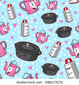 home appliance seamless pattern