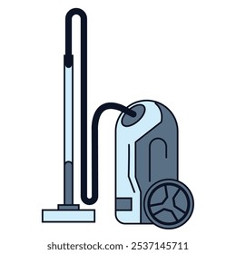 home appliance vaccum icon isolated