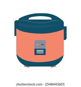 Home Appliance Vector Illustration - Rice Cooker