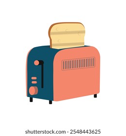 Home Appliance Vector Illustration - Toaster