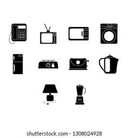 Home Appliances Icon Set