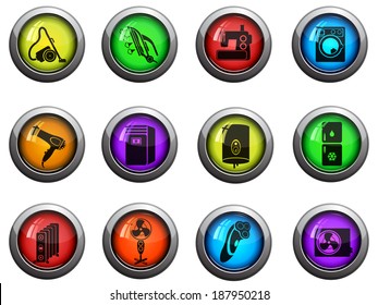 Home Appliances Icon Set