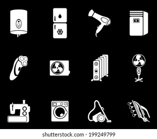 Home Appliances Icon Set