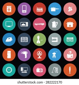 Home Appliances Icon Set