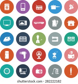 Home Appliances Icon Set