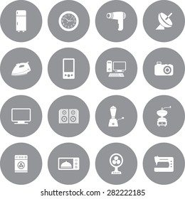 Home Appliances Icon Set