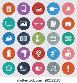 Home Appliances Icon Set