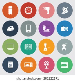 Home Appliances Icon Set