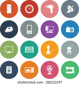 Home Appliances Icon Set
