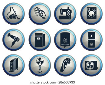 Home Appliances Icon Set