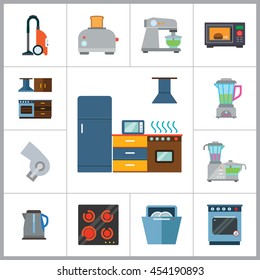 Home Appliances Icon Set