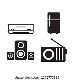 Home appliances icon , technology icon