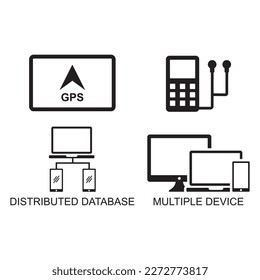 Home appliances icon , technology icon