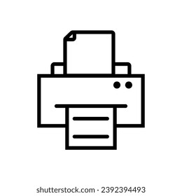 Icono de dispositivos domésticos - Icono de fotocopia de impresión vectorial