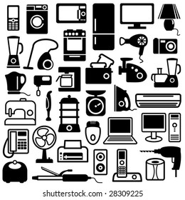Household Objects Vector Art & Graphics