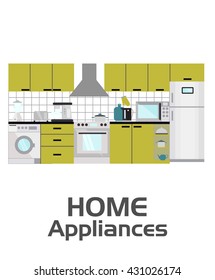 Home appliances and kitchen