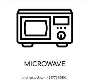 Home appliances perfect icon on white background 