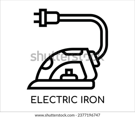 Home appliances perfect icon on white background 