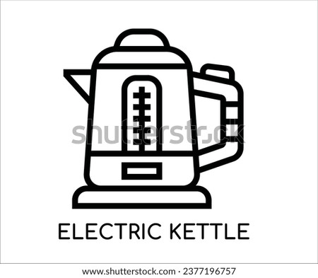 Home appliances perfect icon on white background 